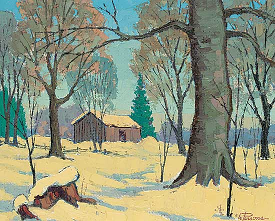#485 ~ Parsons - Through the Wood Lot, At Ravenshoe