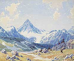 #62 ~ Leighton - Mount Assiniboine from Ogg