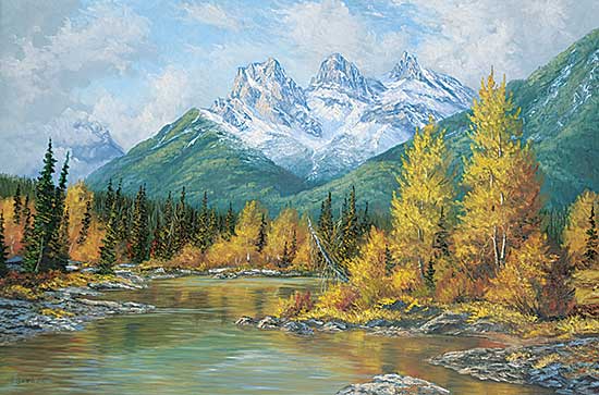 #1007 ~ Barker - Three Sisters