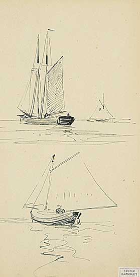 #1010 ~ Barnsley - Fishing Boats Dieppe