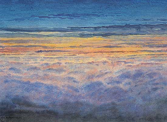 #1025 ~ Boehrnsen - Haleakala Sunset