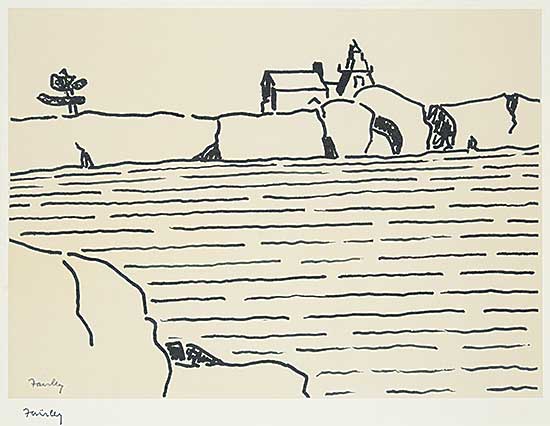 #1054 ~ Fairley - Untitled - Across the Bay