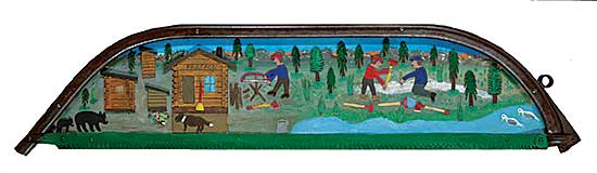 #1138 ~ Rentz - Untitled - The Lumberjack's Dream
