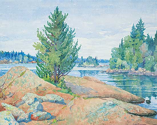 #1180 ~ Sissons - Untitled - Lake of the Woods