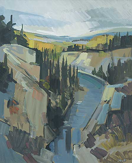 #1198 ~ Vest - Gorge Off South Canol Rd. Y.T.