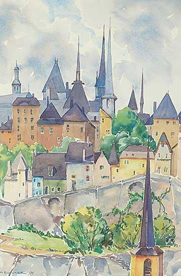 #1215 ~ Zwicker - Luxemburg