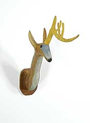 #1137 ~ Rentz - Untitled - Mounted Deer Head