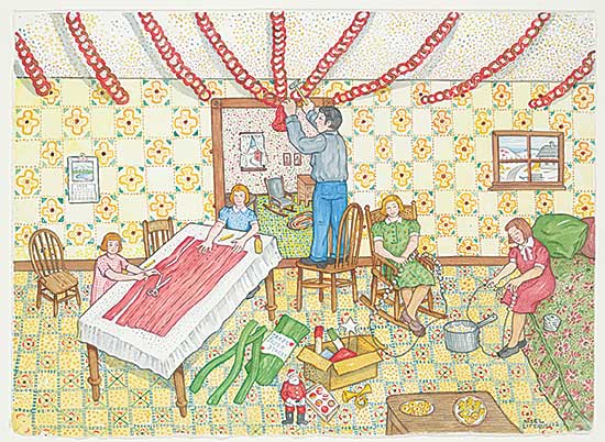 #84 ~ Litzgus - Decorating for Christmas