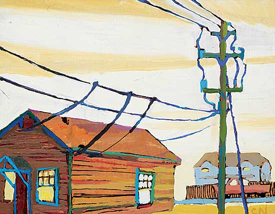 #109 ~ Nickerson - Old Shacks, Canmore