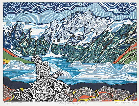 #225 ~ Thomsen - Lake of the Hanging Glacier  #9/92