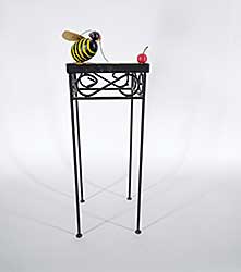 #59 ~ Hutchinson - Untitled - Bee and Cherry Stand