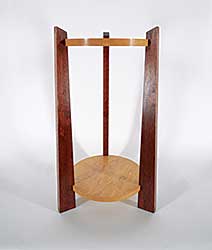 #69 ~ Josh - Untitled - Artisanal Brown Legged Stand #69 ~ Josh - Untitled - Artisanal Brown Legged Stand