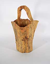 #153 ~ School - Untitled - Wood Basket