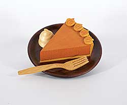 #159 ~ School - Untitled - Pumpkin Pie with Whipped Cream