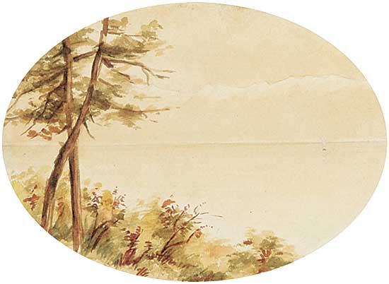 #17 ~ Carr - The Olympian Range, from Esquimalt Road, Victoria, BC