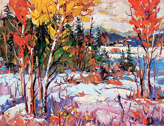 #25 ~ Charlesworth - Autumn [Early Snow] Near Rock Creek