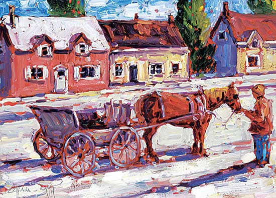 #26 ~ Charlesworth - Village Scene [Que.]