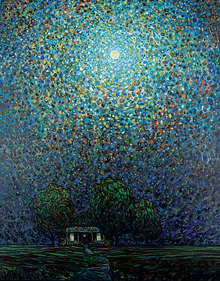 #27 ~ Coffey - Moon Cabin and Trees