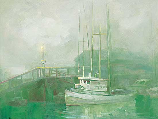 #42 ~ de Grandmaison - Untitled - Boat Through the Mist