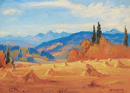 #53 ~ Gissing - Harvest Near Kent