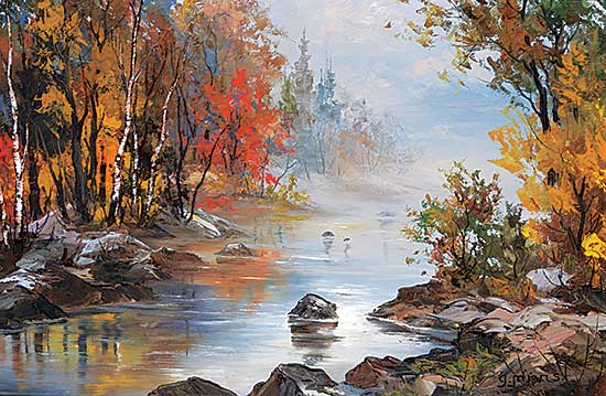 #63 ~ Jarvis - Fall Morning Mist