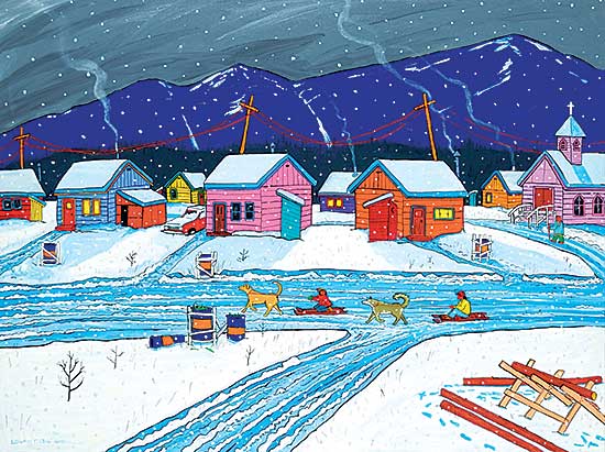 #71 ~ Logan - Untitled - Dog Sled Racing