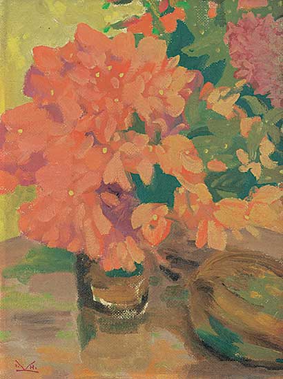 #430 ~ Kerr - ... Bouganvilla, Papaya...