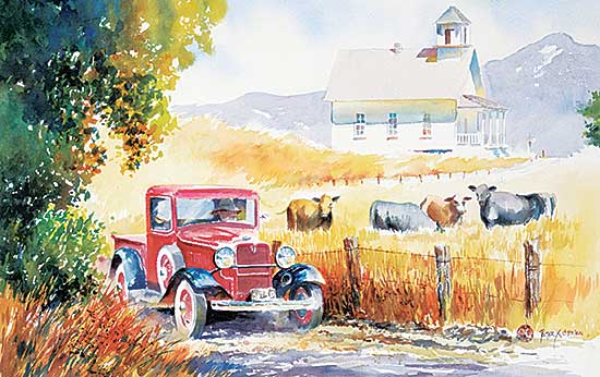 #438 ~ O'Brien - Untitled - Where's He Going?