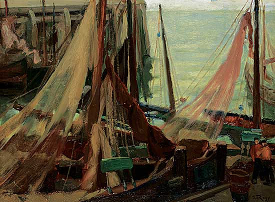 #443 ~ Rogy - Untitled - View of Ostend