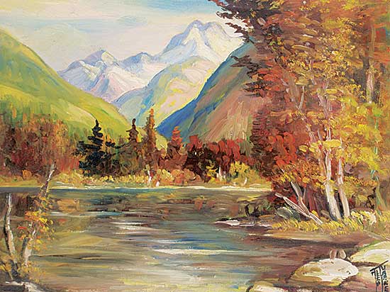 #1071 ~ Garner - White Swan Lake, BC