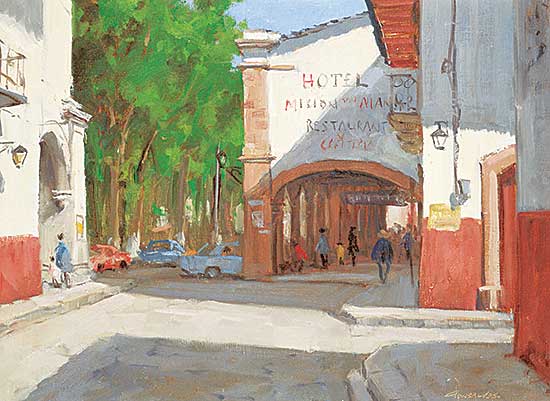 #1075 ~ Gonsalves - Patzcuaro - Hotel Mision Manuel