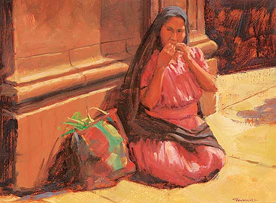 #1076 ~ Gonsalves - Snack Time - Paracho