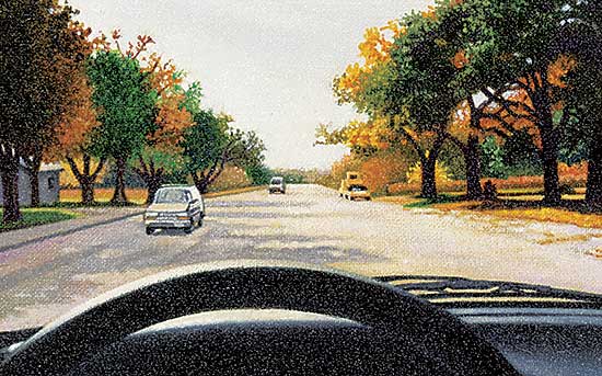 #1083 ~ Hall - Driving South #40 [Texas]