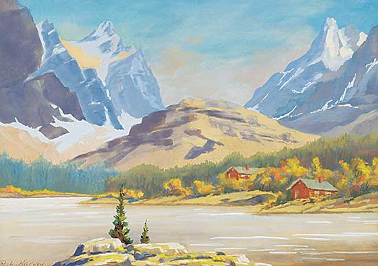 #1088 ~ Harvey - Lake O'Hara