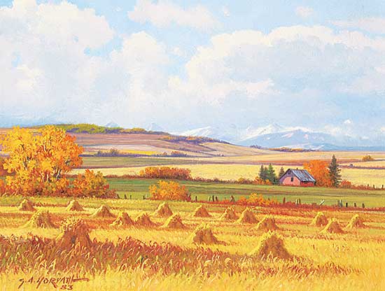 #1105 ~ Horvath - Fall Landscape