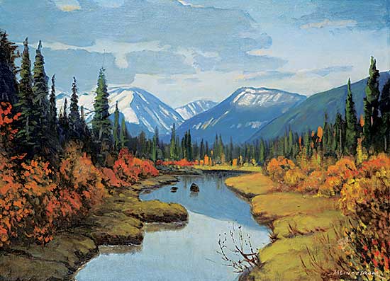 #1161 ~ Lindstrom - Untitled - Mountain Meadow