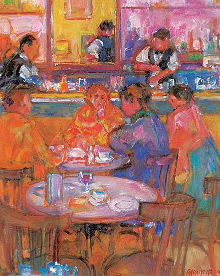 #1187 ~ Mensforth - Conversation Piece, Bar Livico