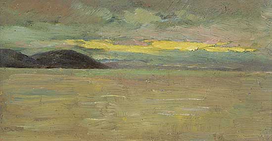 #1197 ~ Moss - Untitled - Dawn Over the Bay