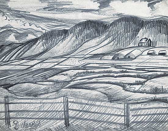 #1222 ~ Pugh - Untitled - Rolling Hills