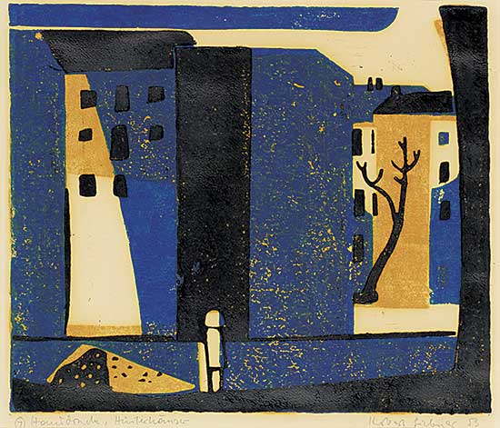 #1269.1 ~ Siebner - Untitled - Urban Blue