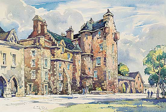 #1277 ~ Steel - Untitled - Dornoch Castle, Sutherland, Scotland