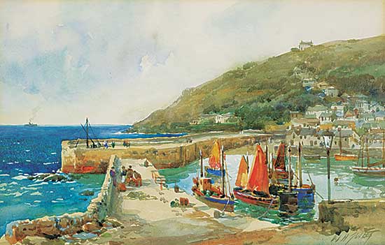 #1282 ~ Sweet - The Village Mousehole, Cornwall, England