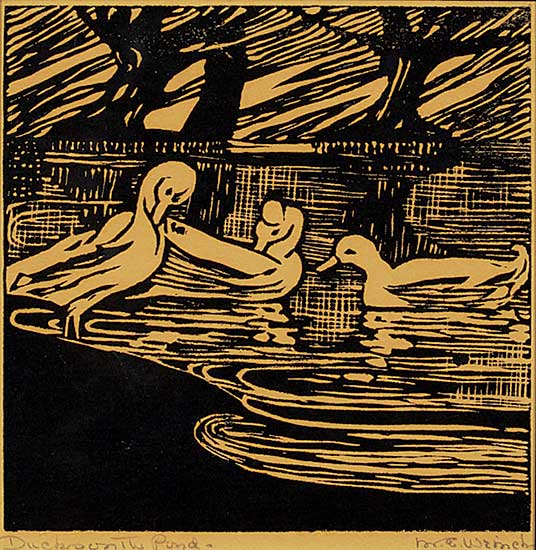 #1310 ~ Wrinch - Ducks on the Pond