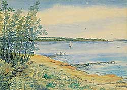 #1191 ~ Miller - Gull Lake, Alberta, Near Meridian Beach, Near Bentley, Shore, Campbell's Cottage