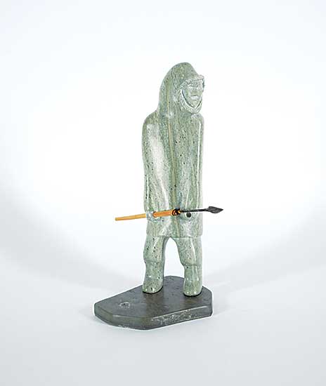 #55 ~ Iqaluq - Untitled - Hunter with Spear