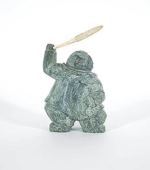 #57 ~ Iquliq - Untitled - Hunter with Spear