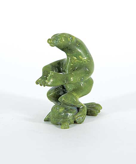 #76 ~ Kootoo - Untitled - Bear Over Seal