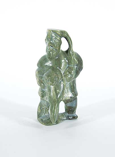 #186 ~ Uppik - Untitled - Hunter Carrying Seal