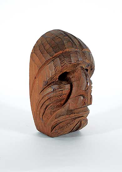 #187 ~ John - Untitled - Sad Mask