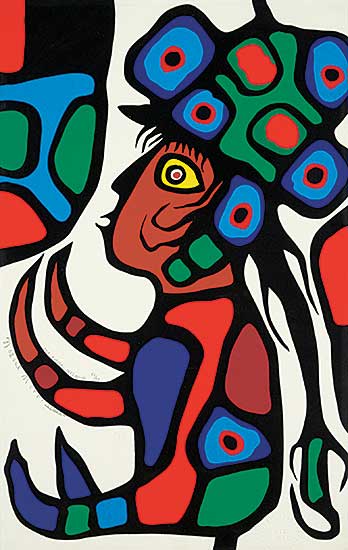 #199 ~ Morrisseau - My Future Offspring  #52/99